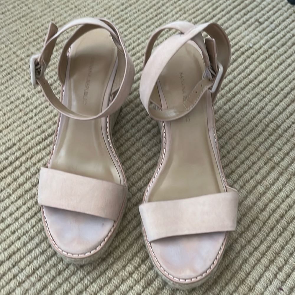 Banana Republic wedge sandal.